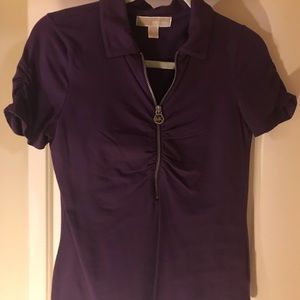 Michael Kors Purple Polo